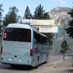 Bus am Bohinj-See